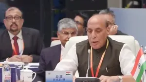 SCO Meeting today Defence Minister Rajnath Singh slams Pakistan