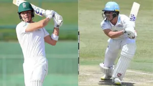 Dewald brevis score fifty in his debut test against zimbabwe in just 41 balls