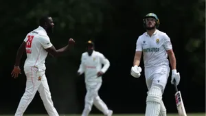 wtc champion South Africa is in bad shape in Zimbabwe during zim vs sa test match lost 4 wickets at 55 runs score