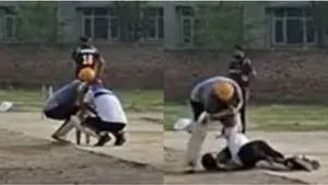 viral video claim cricketer-died-due-to-heart-attack-in-punjab
