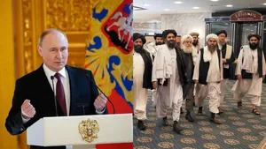 Putin and Taliban Leaders