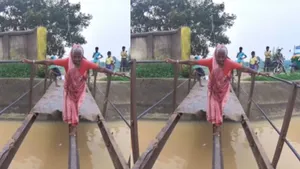 dilapidated bridge