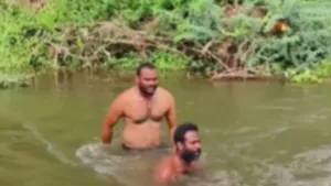 Viral video accident mountain river