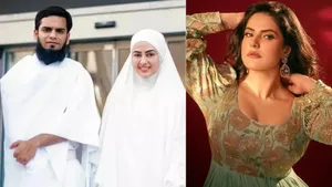 Zareen Khan told truth about Sana Khan she said her changed completely after marrying Maulana Sahab