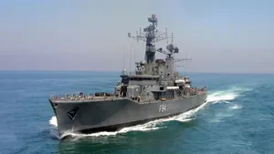Indian Navy Warship