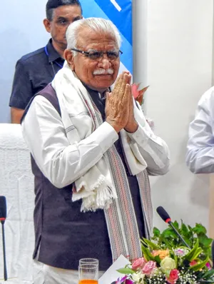 मनोहर लाल खट्टर ने अदिति योजना का किया शुभारंभ, बोले- 'विकसित भारत हमारा लक्ष्य'