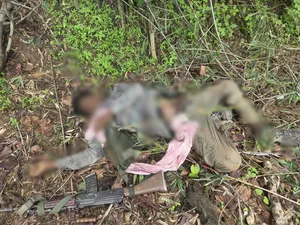 झारखंड के गुमला में मुठभेड़: तीन उग्रवादी ढेर, एके-47 सहित हथियार बरामद