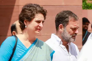 Priyanka Gandhi to join Rahul Gandhi's Voter Adhikar Yatra in Bihar today
