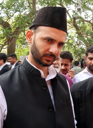 New Delhi: Ziaur Rahman at Supreme Court over Waqf Act hearing