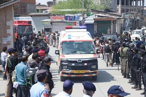 Srinagar: Mortal Remains of Pahalgam Attack Victims Being Shifted