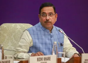 Pralhad Joshi addresses media on Dark Patterns