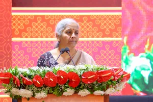 Nirmala Sitharaman Addresses National Commemorative Seminar  in New Delhi