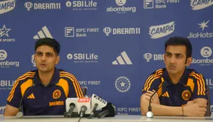 Gautam Gambhir and Shubman Gill Address Media Ahead of Team India’s Departure