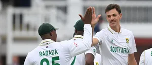 Marco Jansen and Kagiso Rabada pick two wickets each as South Africa reduce Australia to 67/4 at Lunch on Day 1 of the World Test Championship 2025 Final at the Lord's in London on Wednesday. Photo credit: ICC