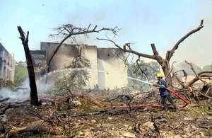 Ahmedabad Plane Crash: Rescue efforts underway