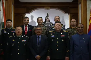 भारत-मंगोलिया की रक्षा सहयोग पर द्विपक्षीय वार्ता, सैन्य टुकड़ी भी मौजूद