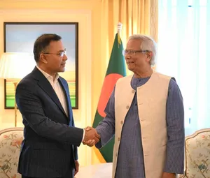 Yunus holds 'private meeting' with BNP leader Tarique Rahman in London
