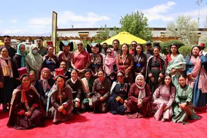 FM Sitharaman takes stock of financial inclusion schemes in Ladakh