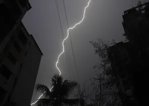राजस्थान के भरतपुर जिले में बिजली गिरने से दो लोगों की मौत