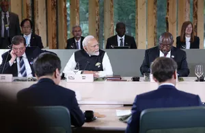 PM Modi takes part in G7 Summit's outreach session on energy security