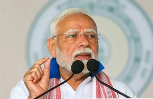 Visakhapatnam: Prime Minister Narendra Modi during the 11th International Day of Yoga celebrations
