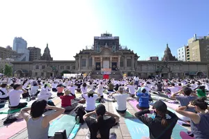Thousands celebrate 11th International Yoga Day across Japan