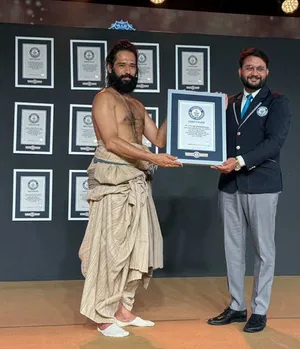 अंतरराष्ट्रीय योग दिवस 2025 पर अक्षर योग केंद्र ने बनाए 12 गिनीज वर्ल्ड रिकॉर्ड, रचा इतिहास