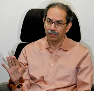 Mumbai: Uddhav Thackeray addresses a press conference