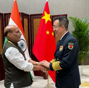 Rajnath Singh meets Chinese Defence Minister, says incumbent on both sides to maintain positive momentum