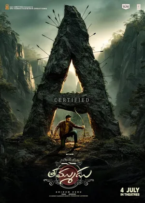 Censor Board clears Nithiin's 'Thammudu' for release with an 'A' certificate