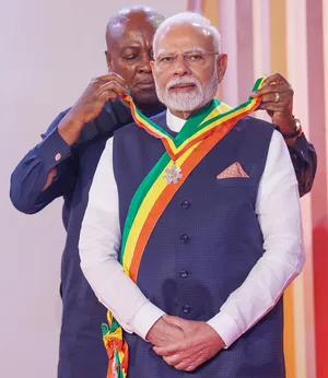 पीएम मोदी को घाना के सर्वोच्च सम्मान से नवाजा गया, बिहार एनडीए के नेताओं ने दी बधाई