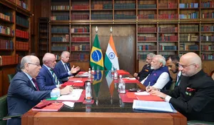 पीएम मोदी और राष्ट्रपति लूला के बीच व्यापार और निवेश समेत कई मुद्दों पर हुई चर्चा: राजदूत दिनेश भाटिया