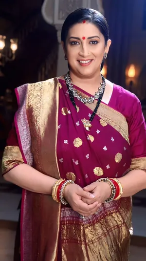 Smriti Irani on wearing Gaurang Shah’s weaves for 'Kyunki Saas Bhi Kabhi Bahu Thi 2'