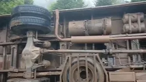 Road Accident in Jammu and Kashmir, Photo -IANS