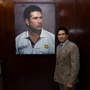 Sachin Tendulkar's portrait unveiled at Lord’s MCC museum (Credit: Lord's Cricket Ground/X)