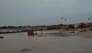Ganga water level increased