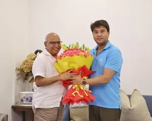 मध्य प्रदेश भाजपा अध्यक्ष ने केंद्रीय मंत्री सिंधिया से की मुलाकात, संगठन पर हुई चर्चा