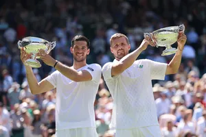 Julian Cash and Lloyd Glasspool become the first British pair of modern era to win men’s doubles title in Wimbledon 2025 at the All England Club in London on Saturday. Photo credit: Wimbledon/X