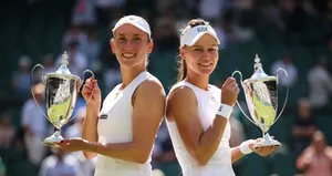 Wimbledon: Kudermetova and Mertens capture women’s doubles title (Credit: WTA)