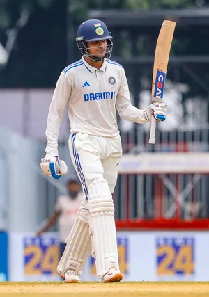 Chennai : Third day of the first Cricket Test Match Between India And Bangladesh