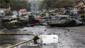 US Flight Accident: అమెరికాలోని శాండియాగోలో కూలిన మరో విమానం