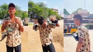 Viral Video: RCBపై పందెం కట్టి గెలిచిన HYD యువకుడు.. అరగుండు, మెడలో చెప్పులతో!
