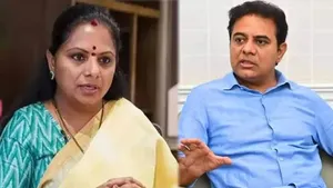 Telangana politics : కేటీఆర్⁬కు కవిత బిగ్ షాక్.. ఢీ అంటే ఢీ