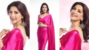 Sonali Bendre: వింటేజ్ అందాలు.. గులాబి చీరలో మెరిసిపోతున్న 50 ఏళ్ళ నటి!