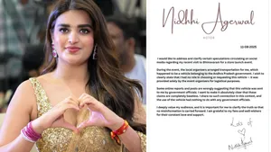 Nidhhi Agerwal : భీమవరం ఈవెంట్‌కు ప్రభుత్వ వాహనం... క్లారిటీ ఇచ్చిన నిధి!