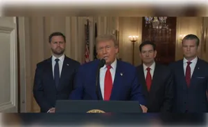 trump after attacking iran post image
