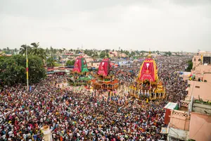 chariots at gundicha temple post image