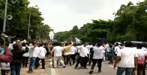 BJD protest post image