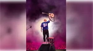 ed sheeran post image
