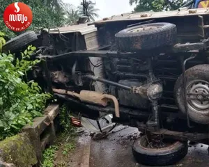pikup accident at ambara